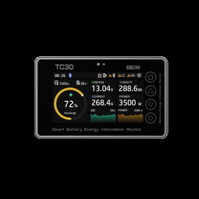 Buon prezzo TC30 Monitor batteria impermeabile da 3,0 pollici touchscreen ad alta risoluzione con BT/WiFi in linea