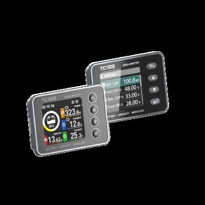 Buen precio TC169 Monitor de batería para motocicleta eléctrica de 1.69 pulgadas con pantalla a color 8-80V 0-150A en línea