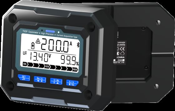 Bon prix TX21 Moniteur de shunt pour batterie au lithium Luminosité automatique Bluetooth Faible consommation 8-80V 0-500A en ligne