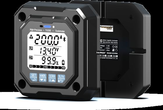 Bom preço Monitor de Bateria TX20 Com Shunt Brilho Automático Baixo Consumo 8-80V 0-500A Bluetooth on-line