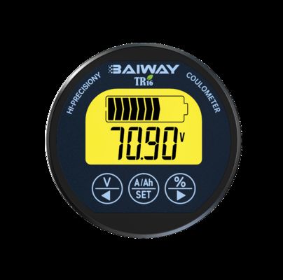 Buen precio TR16 Monitor de batería para vehículos industriales de horquilla elevadora 8-120V 0-500A LFP para batería de plomo ácido, iones de sodio en línea