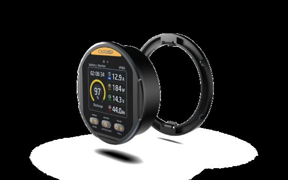 Goede prijs TR24 Waterdichte Batterijmonitor Voor Vorkheftruck Met Kleurenscherm 8-100V 0-500A IP68-classificatie online