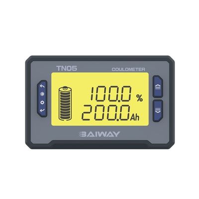 Good price TN05 Smart Shunt Battery Monitor Segment Code Screen 8-80V 0-75A High Integration online