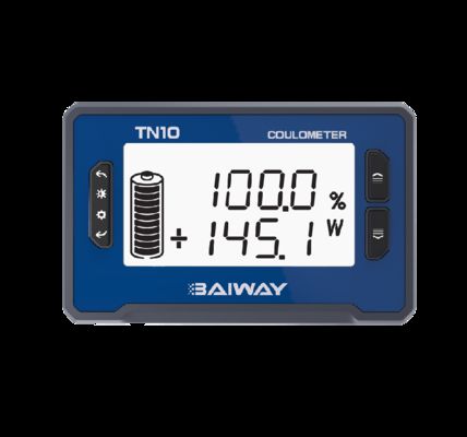 Good price TN10 Shunt Based Battery Monitor Segment Code Screen 8-80V 0-150A Compact online