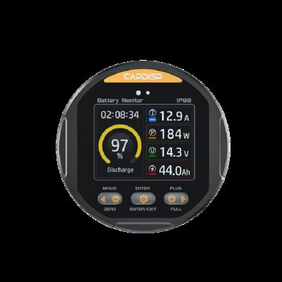 Good price TR24 Waterproof Battery Monitor With Shunt Color Screen 8-100V 0-500A Waterproof Battery Monitor online