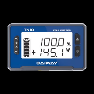 Bon prix TN10 Moniteur de batterie basé sur shunt Code de segment Écran 8-80V 0-150A Compact en ligne