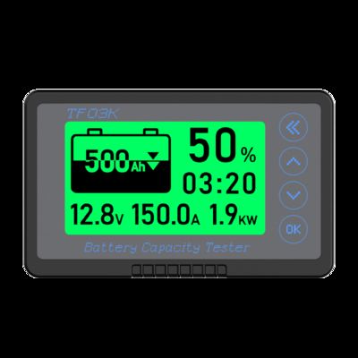 jakość 2,8-calowy monitor baterii TF03K 8-120V 0-750A LFP, kwasowo-ołowiowy, sodowo-jonowy fabryka