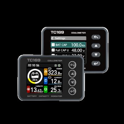Guter Preis TC169 1,69-Zoll-Akku-Monitor-Display mit Farbbildschirm 8–90 V, 0–150 A Online