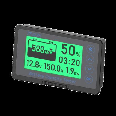 Buon prezzo TF03K Monitor batteria da 2,8 pollici 8-120V 0-750A Tutto su un unico schermo per batterie al piombo-acido e agli ioni di sodio in linea