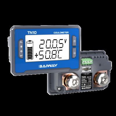 Guter Preis TN10 Batteriepack Batteriemonitor 8-80V 0-150A Batteriemonitor mit Shunt Online