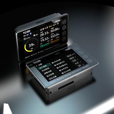 İyi bir fiyat. TC35 3,5 İnç RV Akü Göstergesi Yüksek Çözünürlüklü Dokunmatik Ekranlı BT WiFi Sıcaklık Kuru Kontak çevrimiçi