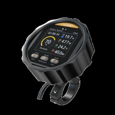 Dobra cena. TR24 Wodoodporny monitor baterii do motocykla elektrycznego z kolorowym ekranem 8-100V 0-500A w Internecie