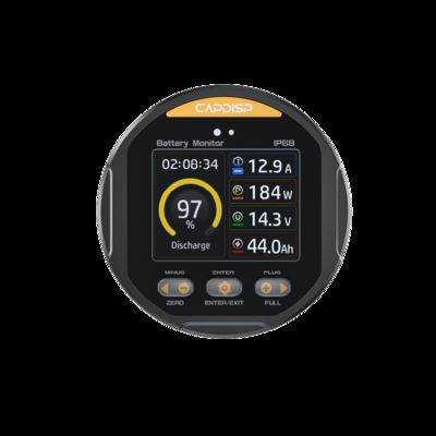 Bon prix TR24 Moniteur de batterie étanche pour chariot élévateur avec écran couleur 8-100V 0-500A Indice IP68 en ligne