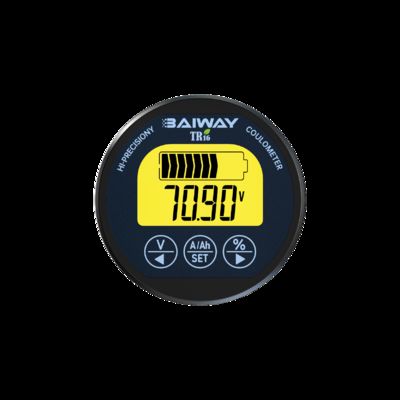 Bom preço TR16 Monitor de Bateria para Veículo Industrial Empilhadeira 8-120V 0-500A LFP Para Bateria de Íon de Sódio e Chumbo-Ácido on-line